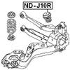 Rear Bumper Spring Febest ND-J10R Oem 55240-JD000 view 3