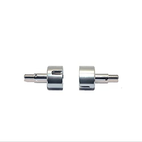 GPM For Tamiya DT-03 Upgrade Parts Aluminium Wheel Joint - 1Pr Gray Silver