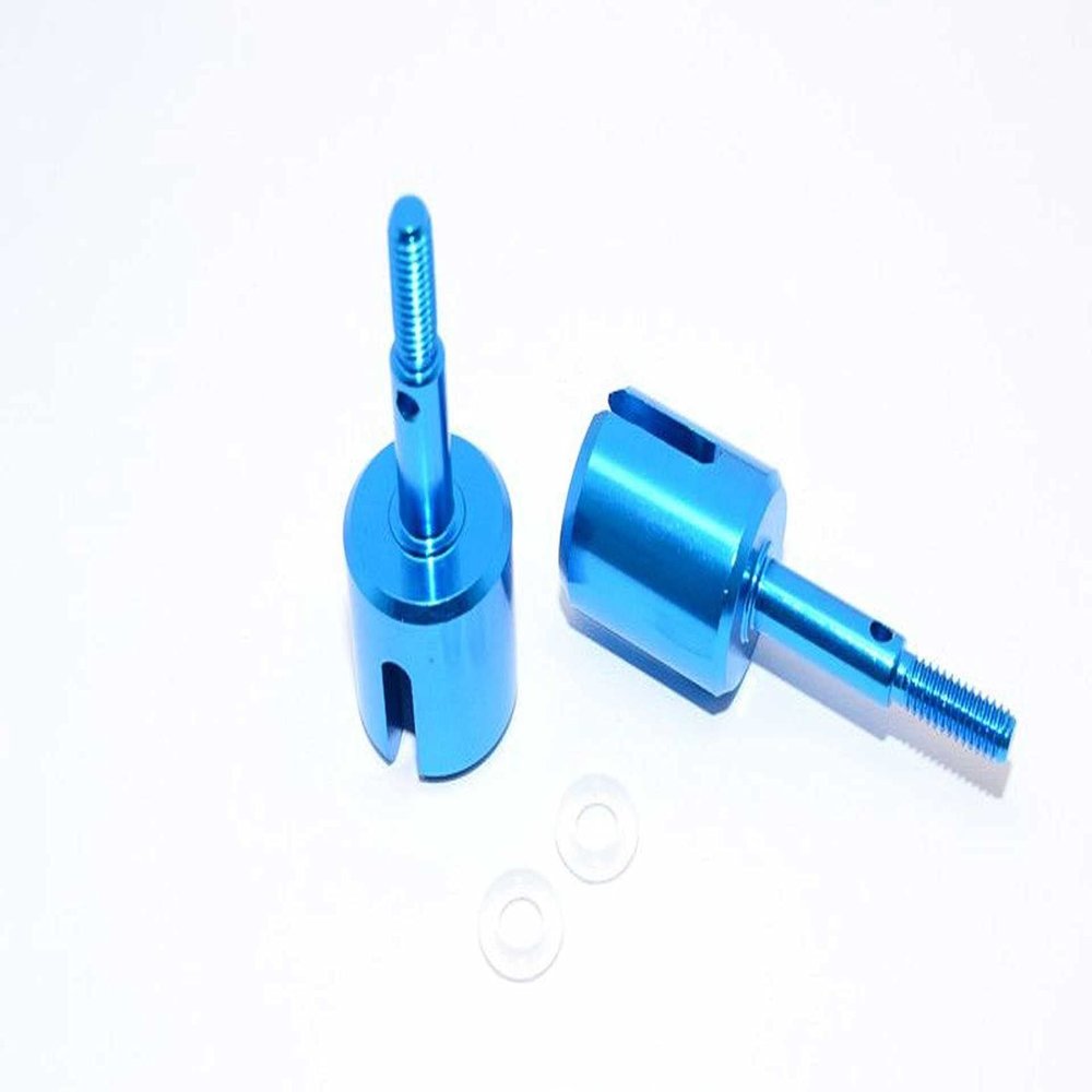 GPM For Tamiya DT-03 Upgrade Parts Aluminium Wheel Joint - 1Pr Blue