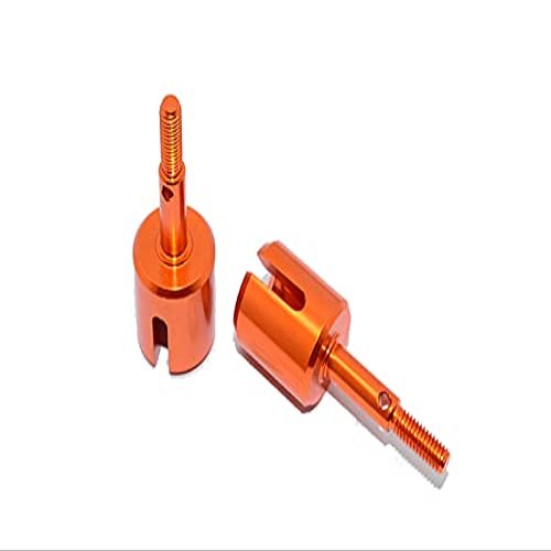 GPM For Tamiya DT-03 Upgrade Parts Aluminium Wheel Joint - 1Pr Orange