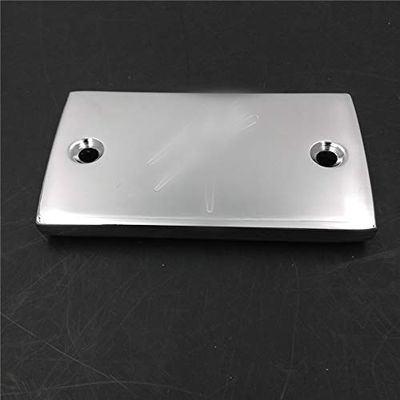 SMT-Chrome Brake Clutch Fluid Reservoir Cap Compatible With 1999-2012 Suzuki Hayabusa Gsxr 1300 [B00RNIQ51U]