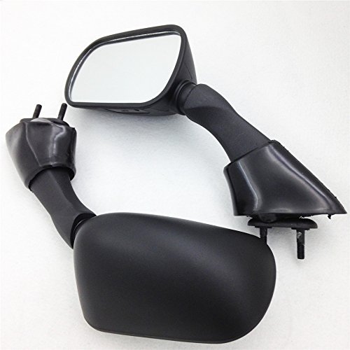 SMT-OEM Style Mirrors Compatible With Yamaha Fjr 1300 Fjr1300 2003 2004 2005 Black [B00RNIR1YU]