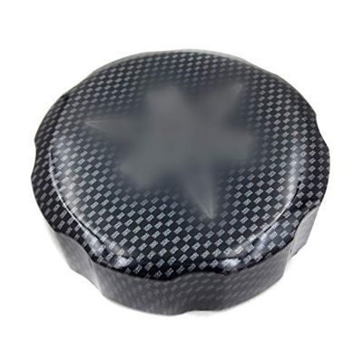 SMT-Carbon Front Master Cylinder Fluid Reservoir Cap Cover Engraved Compatible With 1998-2014 YZF R1 2006-2012 YZF R6S 1995-2009 YZF 600R 2006-2015 FJR1300A [B00RNIY7V0]