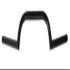 EMGO Handlebar Clubman Blk view 1