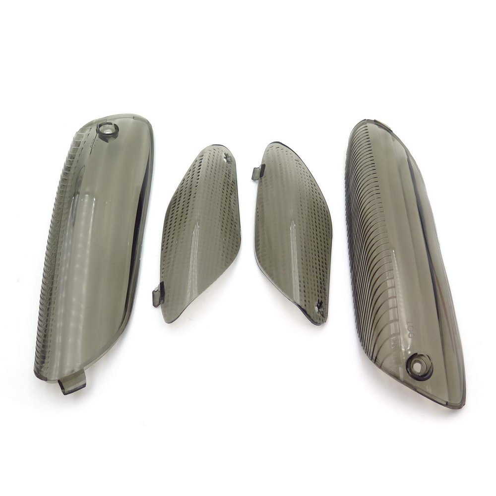 SMT-Tail Brake Light LENS COVER Compatible With 2004 2005 2006 2007 2008 Aprili Rsv1000 Rsv4R Smoke [B00RUE1IVO]