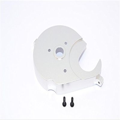 Axial Yeti XL Monster Buggy Upgrade Parts Aluminum Spur Gear Cover Plate - 1Pc Set Silver