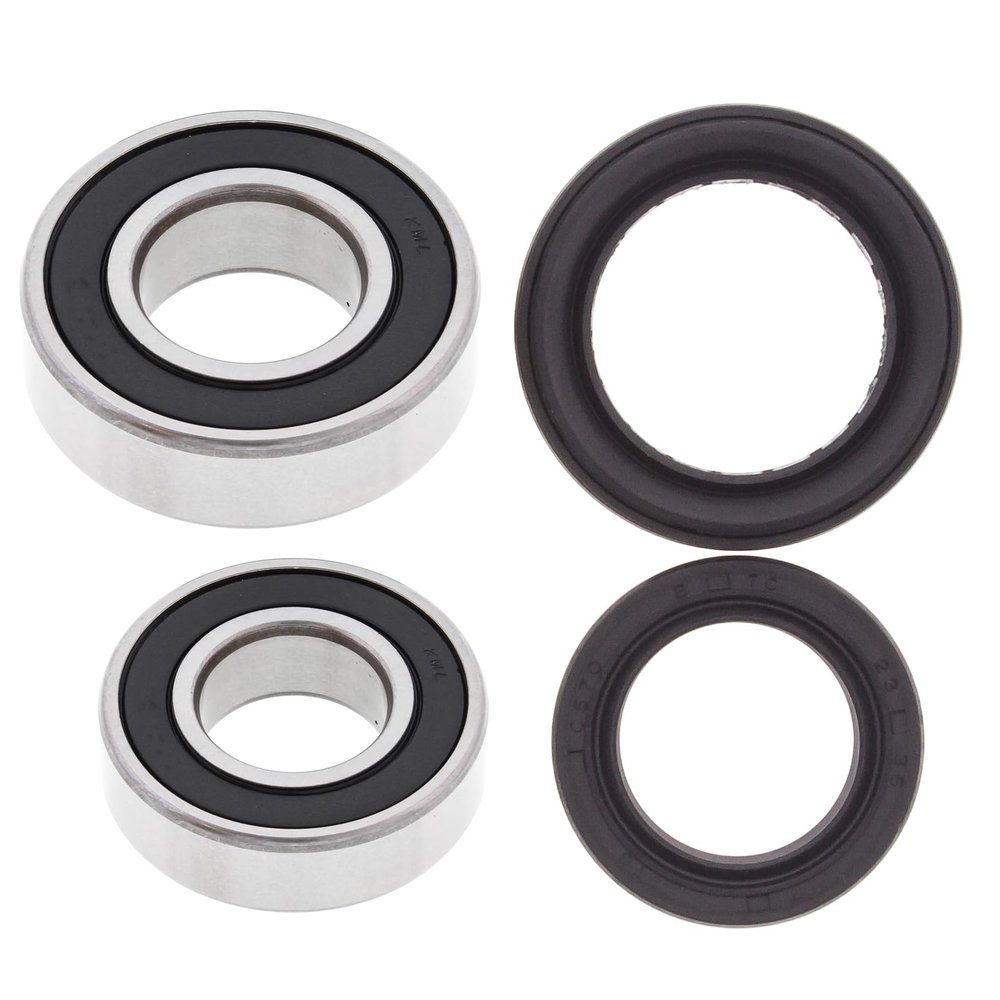 BossBearing Front Wheel Bearings and Seals Kit for Honda TRX250X 2001 2002 2003 2004 2005 2006