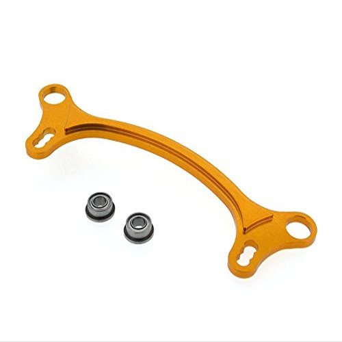 Axial EXO Upgrade Parts Aluminum Steering Rack - 1Pc Gold