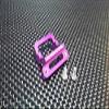 GPM For XMods Evolution Touring Upgrade Parts Aluminum Front Body Lock Plate With Screws (For Lancer) - 1Pc Set Purple view 1
