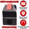 12V 10AMP/6 amp Rapid Charger with 2AMp Trickle Charger - Camper Charger view 3