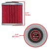 Caltric Oil Filter Compatible with Husqvarna Te610E Lt Te610 Ie Sm610S Ie 1998-2001 2006-2008 / Te410E Te250 Te510 Centennial Te450 1998-2007 view 2