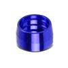 Auto Dynasty 6-AN 3/8 Inches Tubing Olive Insert Flare Fitting Compatible with Teflon/Nylon Hose Hard Line (Blue) view 3