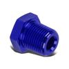 Auto Dynasty 3/8 inches Female to 1/8 inches Male NPT Pipe Bushing Reducer Adapter Fitting Gas/Oil (Blue) view 2