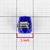 Auto Dynasty 6AN AN-6 Push on Hose End Cover Clamp Adapter Aluminum Anodize Fitting (Blue) view 4