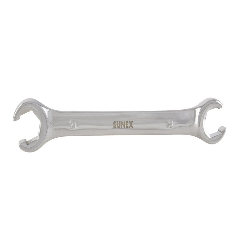 Sunex 980909 119mm by 21mm Fully Polished Flare Nut Wrench