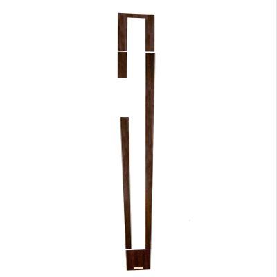 Scott Drake C5ZZ-6504567-MT Console Woodgrain Insert Set Manual Transmission