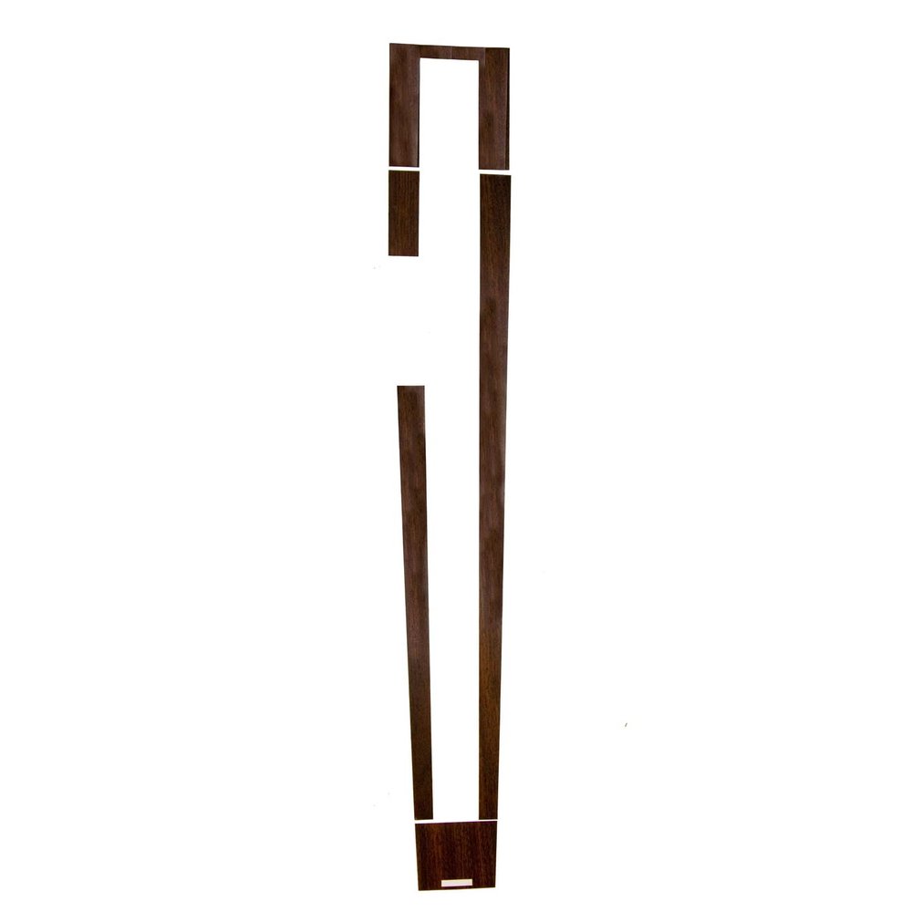 Scott Drake C5ZZ-6504567-MT Console Woodgrain Insert Set Manual Transmission