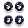 Scott Drake C7WY-1130-BLK 1967-1968 Original Hub Cap Set Black view 1