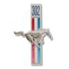 Scott Drake C8ZZ-16228-A 302 Running Horse Fender Emblem RH view 1