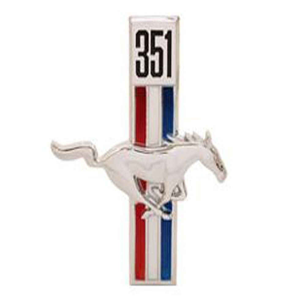 Scott Drake C7ZZ-16228-W 1967-1968 351 Running Horse Emblem RH