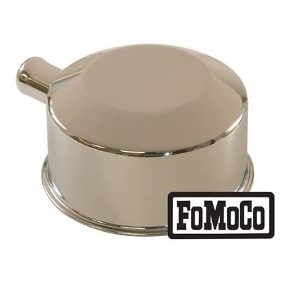 Scott Drake C5ZZ-6766-D 1965-1966 Oil Cap with Tube Fomoco Logo Chrome