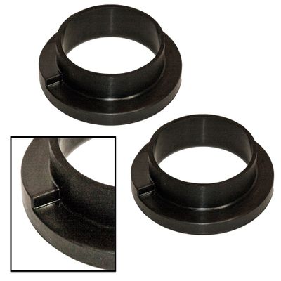 Scott Drake C4DZ-5415-Ur Coil Spring Insulators Black Polyurethane 3/8"