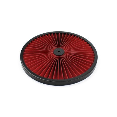 Speedmaster PCE103.1016 14" Extreme Style w/Black Outer Ring Washable Air Cleaner Top