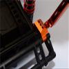 Axial Yeti (AX90026) & Yeti SCORE (AX90068) Upgrade Parts Aluminum Rear Cage Mount - 1Pr Green view 2
