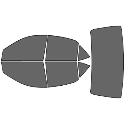 Rvinyl Window Tint Kit for Toyota Corolla 2014-2019 Sedan Full Kit 35%