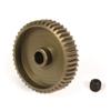 Yeah Racing MG-64046 Aluminum 7075 Hard Coated Pinion Gear 64 Pitch 46 Teeth view 1