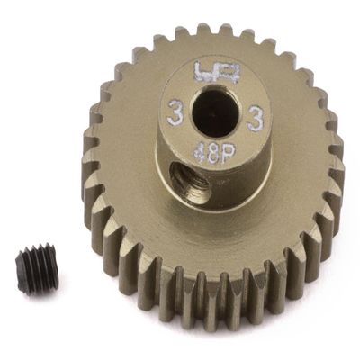 Yeah Racing MG-48033 Aluminum 7075 Hard Coated Motor Pinion 48P 33T