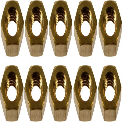 Dorman 03424 Brass Exhaust Nuts, 10 Pack Universal Fit