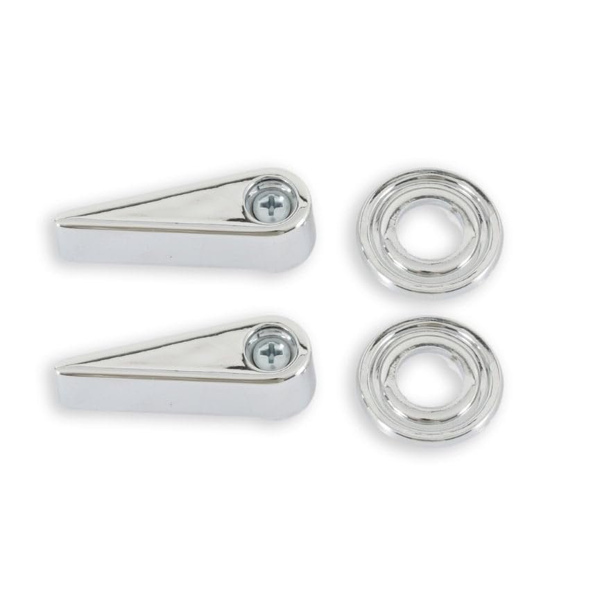 Scott Drake C8AZ6262622-72A Seat Latch Handle & Bezel Set
