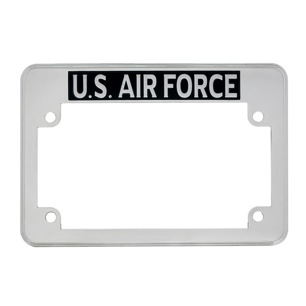 United Pacific 50082 "U.S. Air Force" Motorcycle License Plate Frame