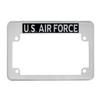 United Pacific 50082 "U.S. Air Force" Motorcycle License Plate Frame view 1