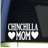 Chinchilla Mom Sticker *H295* 8.5 inch Wide Vinyl cage Food view 2