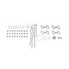 DNJ HGS4172 Engine MLS Cylinder Head Gasket Set, Complete Head Repair Kit for 2004-2008 Ford E-150, E-150 Club Wagon, E-250 5.4L V8 16V SOHC 330cid view 3