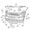 Mopar 68032858AA RIVETNER PLASTIC view 1