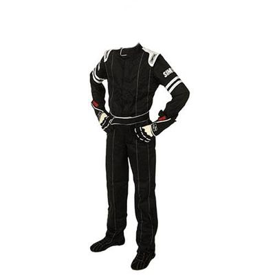 SIMPSON Racing LY22371 Legend II (SFI-1) Racing Suit - Youth Large - Black/Black