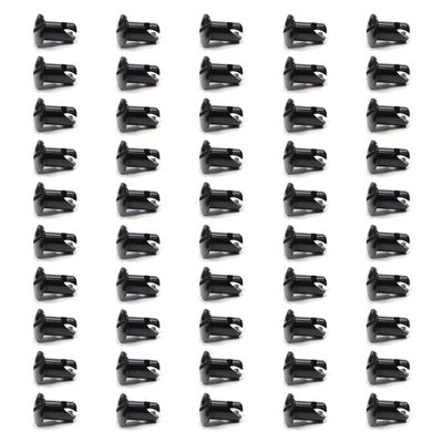 Triple X Race Components CH-4402-50-BLK Oval Head Button Alum Black .550 Long 50 Pack