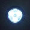 LONG HAUL Clear/White LED 2" Round Reverse Marker Light | Trailer RV 12V LED Lights | 4 Pack view 3