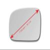 New Replacement Mirror Glass with FULL SIZE ADHESIVE for 2003-2009 KIA SORENTO Driver Side View Left LH view 3