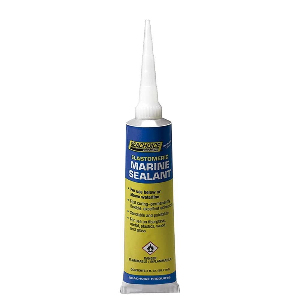 SEACHOICE Elastomeric White Marine Sealant44; 3 oz.