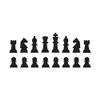 16 Chess Set - Vinyl Decal Sticker - 12" x 5" - Black view 1