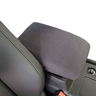 Fleece Center Console Cover for Hyundai Elantra 2007-2013 USA Made DK Gry