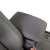 Fleece Center Console Cover for Hyundai Elantra 2007-2013 USA Made DK Gry view 1