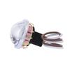 United Pacific 39995B 4 LED Rounded License Light, 1 Diameter, Steel Housing, Easy Push-On Install, Bright White LED Light 1 Unit view 4