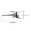 GOOFIT 60mm Oil Dipstick for 50cc 70 cc 90cc 110cc 125cc Horizontal Engine ATV Quad Pit Dirt Bike Go Kart view 2
