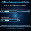 QiMox Gas Charged Hood Lift Supports Struts Shocks Compatible with Nissan Armada 2005-2013, Pathfinder 2004, Titan 2004-2012 (Pack of 2) view 2