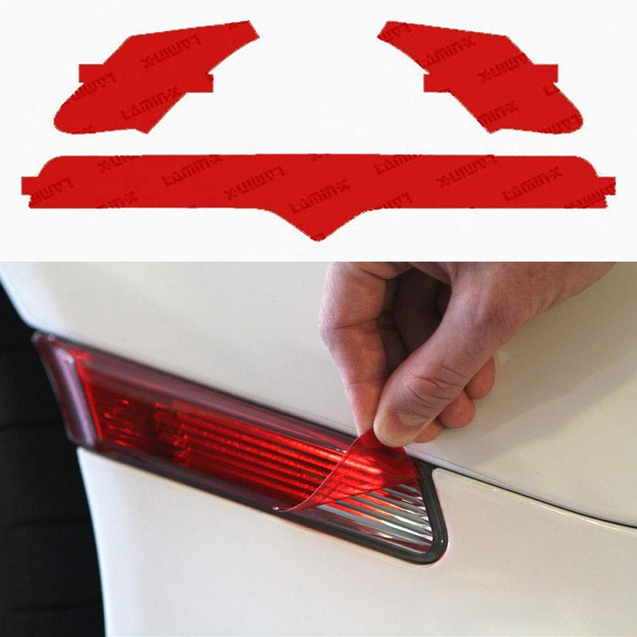 Lamin-x Custom Fit Red Side Marker & Reverse Light Covers for Scion FR-S (13-16)
